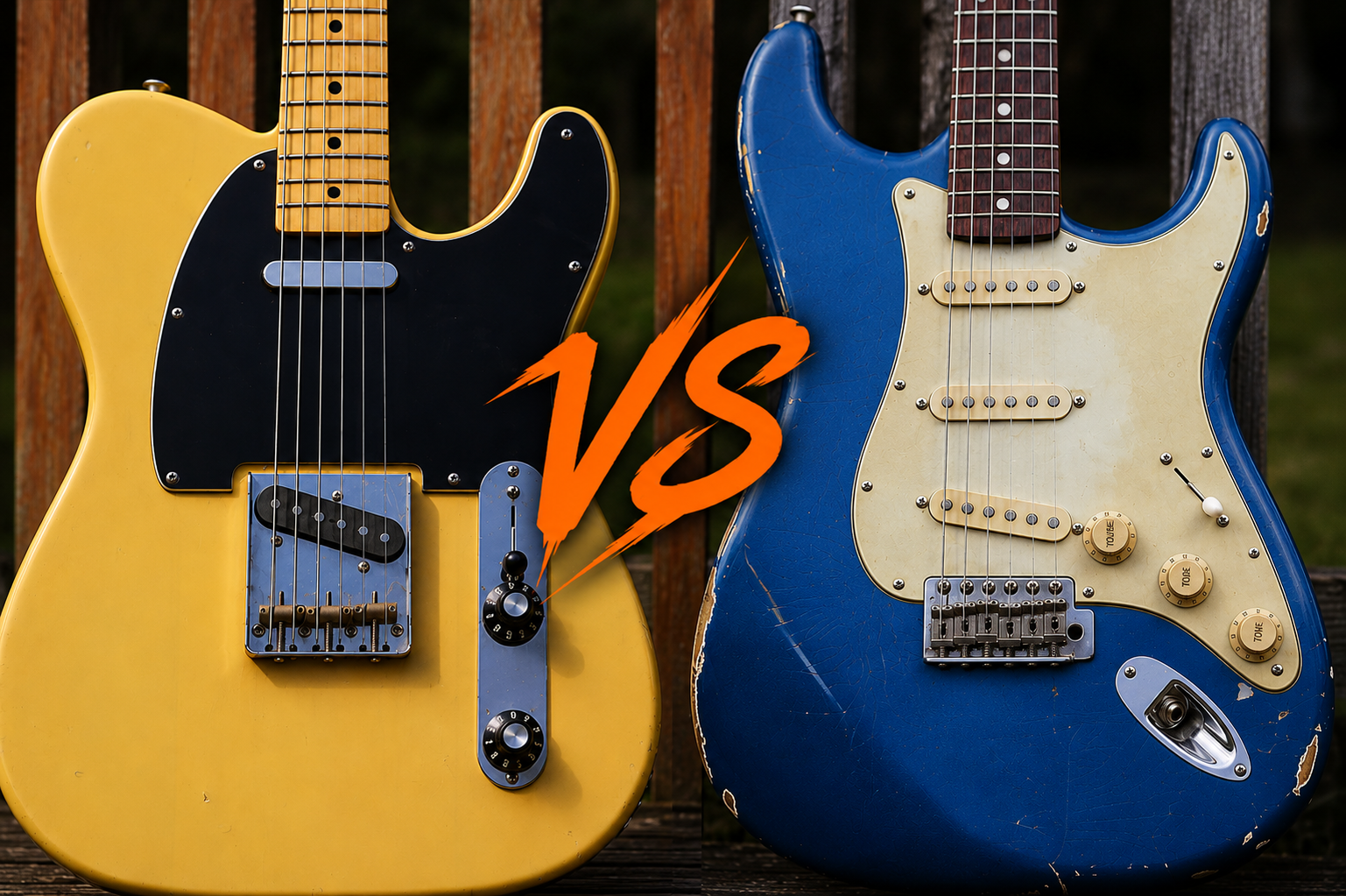 Stratocaster vs Telecaster