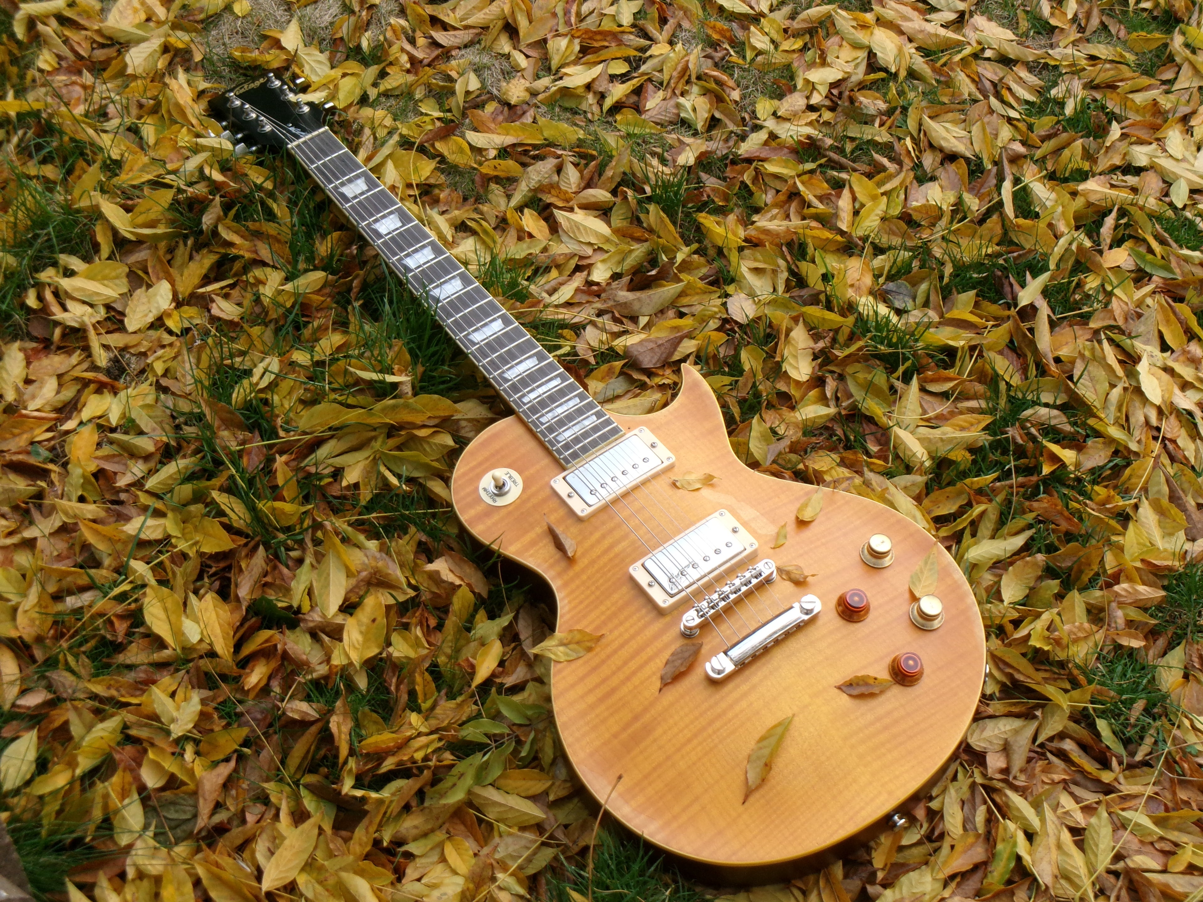 Vintage V100 ICON Electric Guitar-Distressed "Lemon Drop"