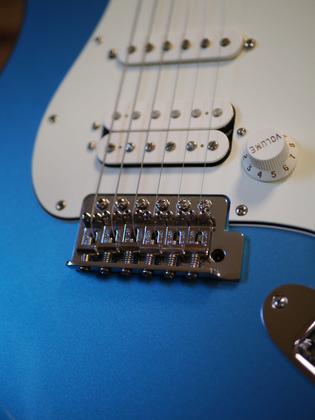 Fender Stratocaster HSS – Made in Mexico Lake Placid Blue