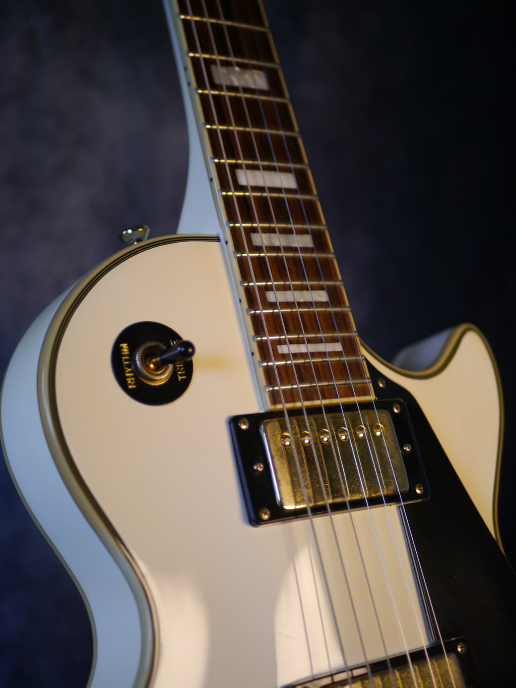Epiphone Les Paul Custom – Alpine White inkl. Hardcase