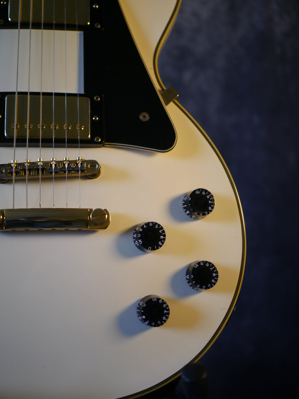 Epiphone Les Paul Custom – Alpine White inkl. Hardcase