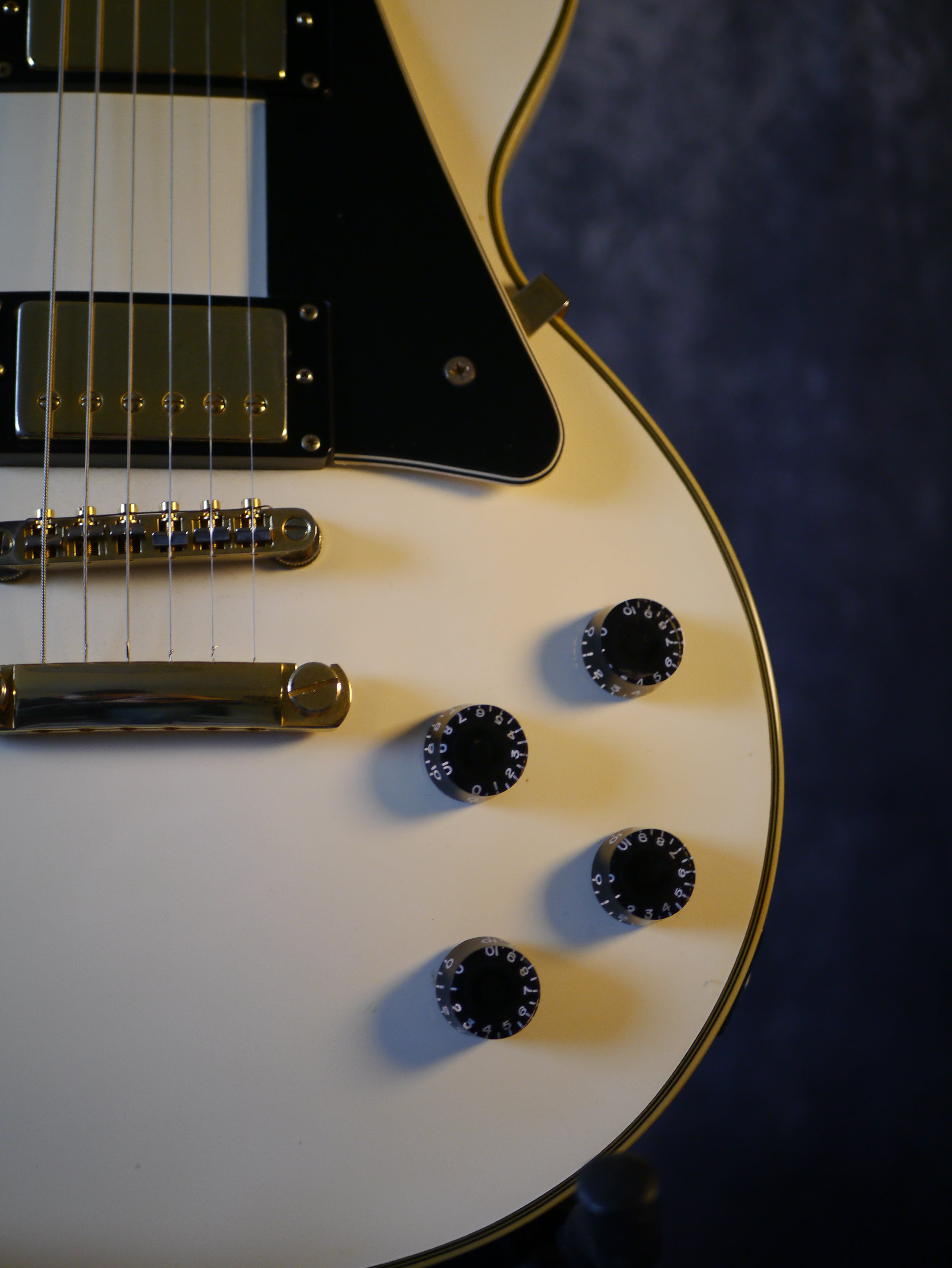 Epiphone Les Paul Custom – Alpine White inkl. Hardcase
