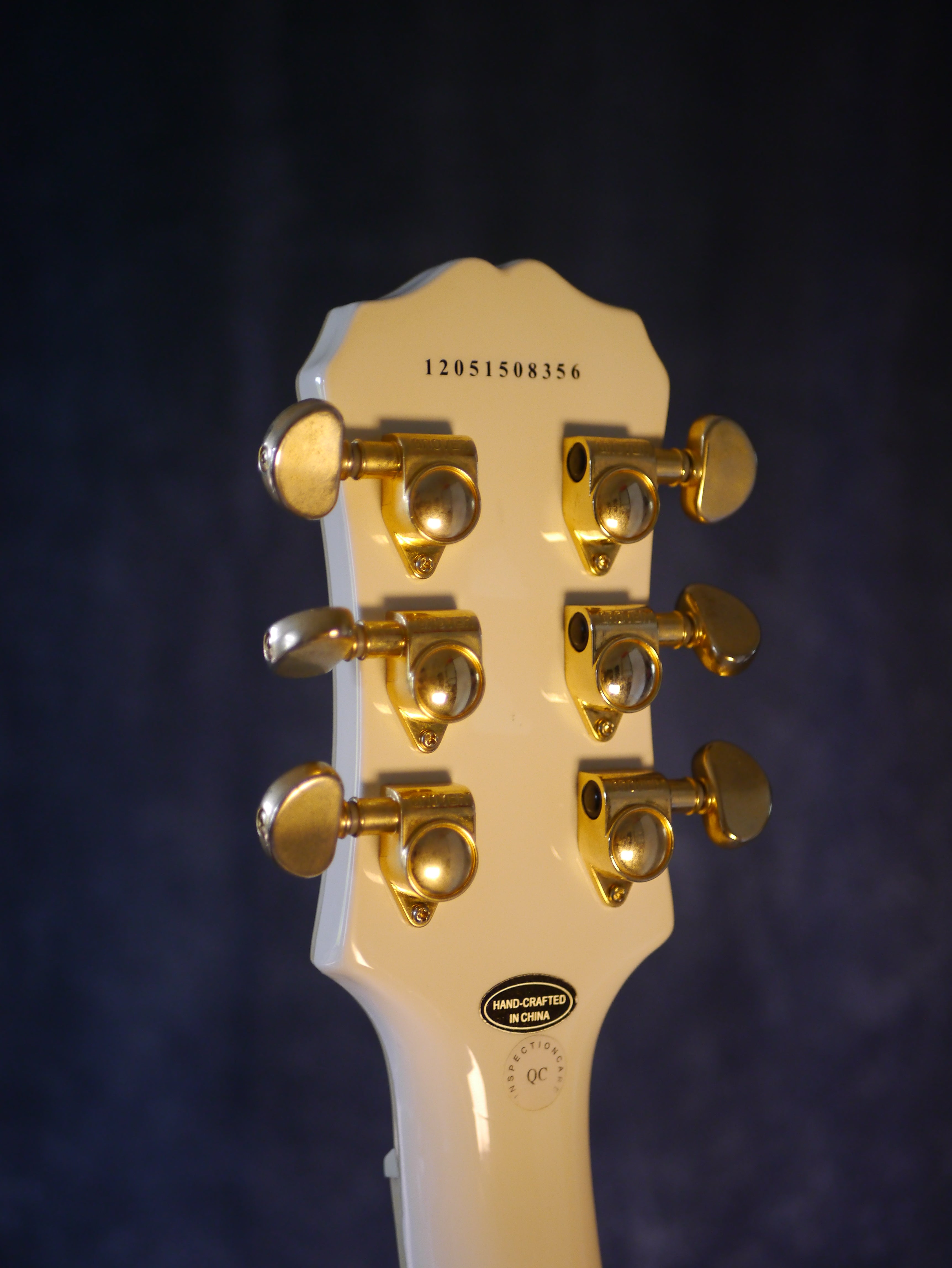Epiphone Les Paul Custom – Alpine White inkl. Hardcase