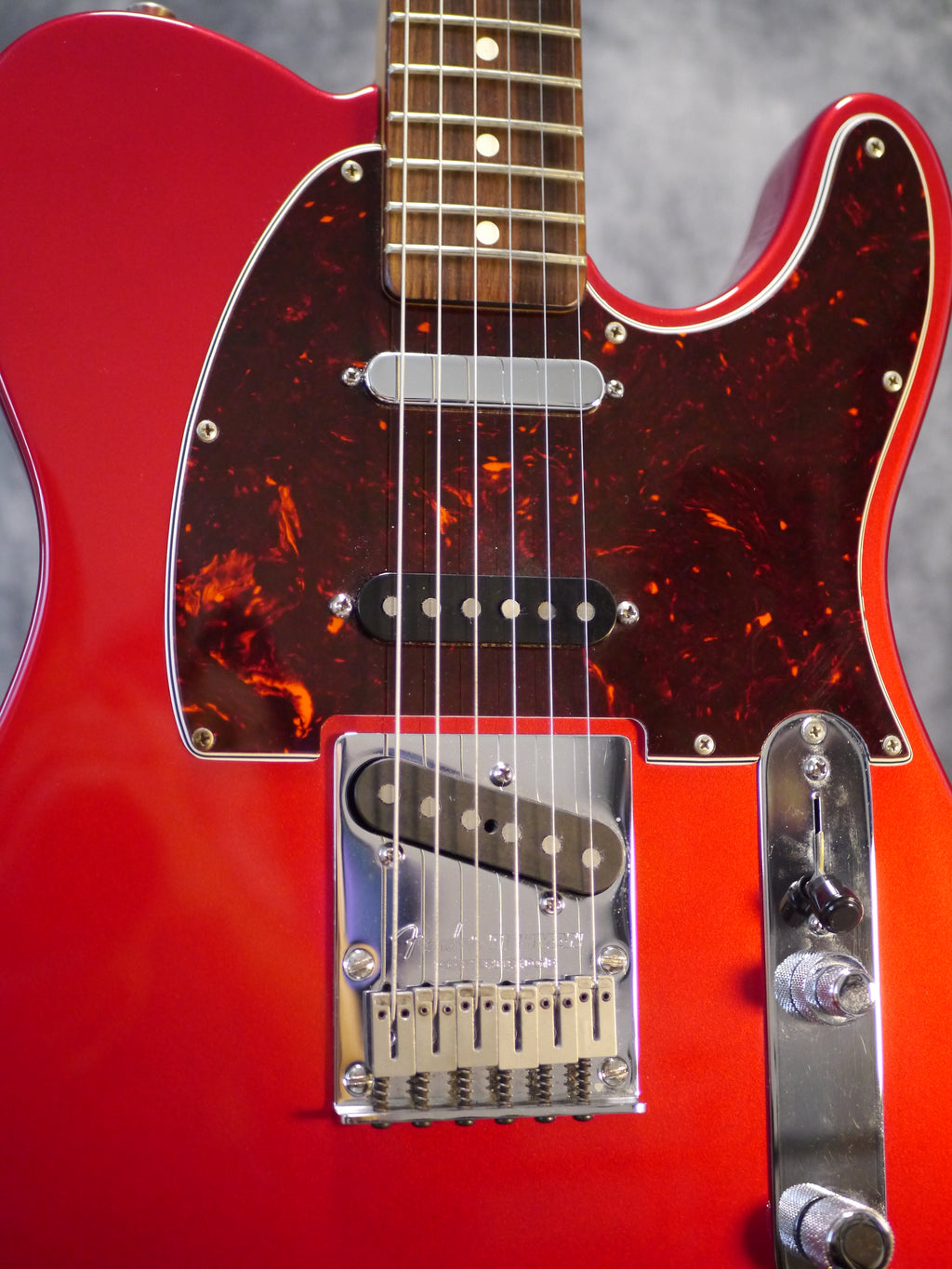 Fender Power Telecaster Deluxe Nashville – Candy Apple Red