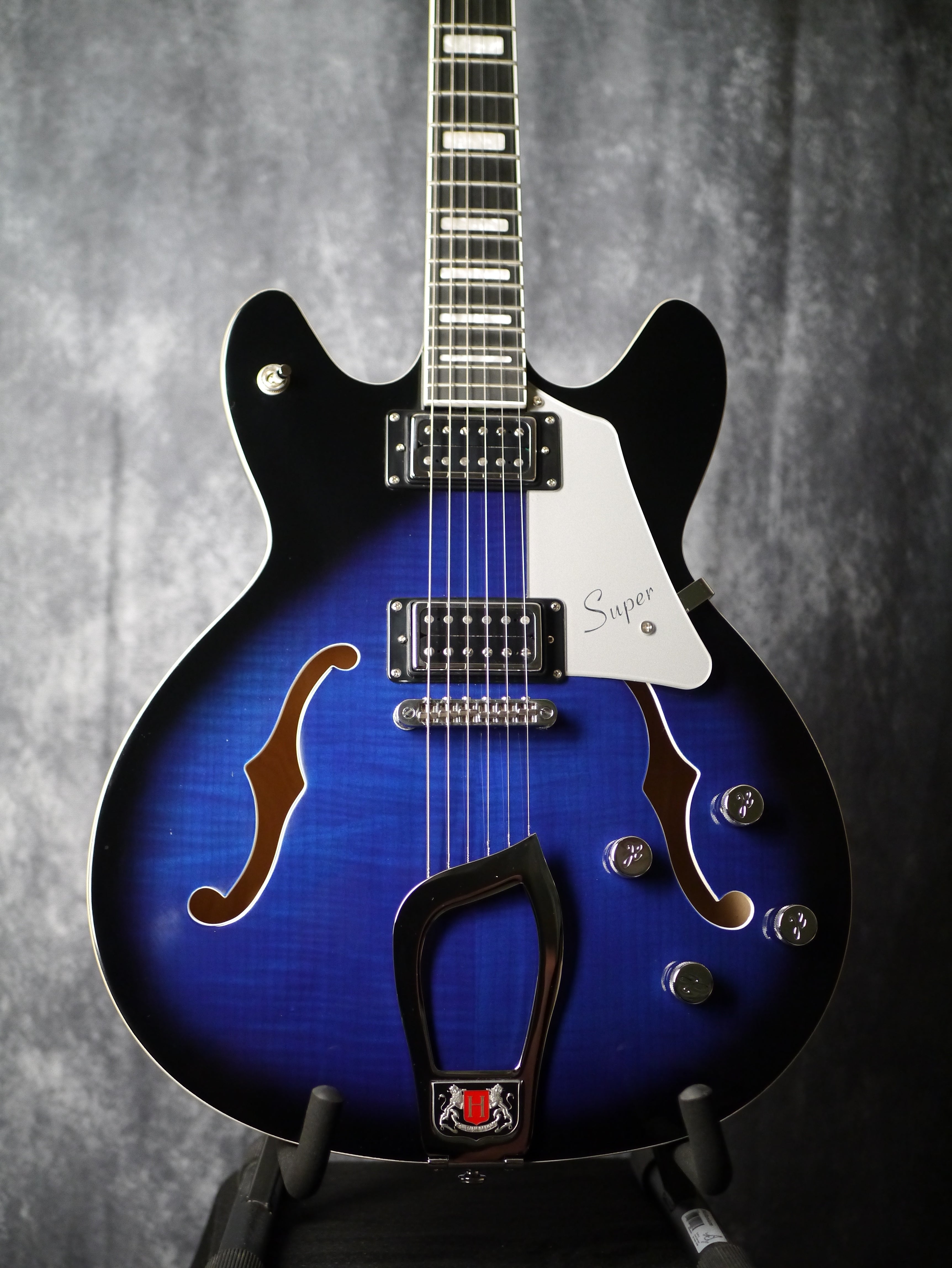Hagstrom Super Viking – Dark Baltic Sea inkl. Hagstrom Case
