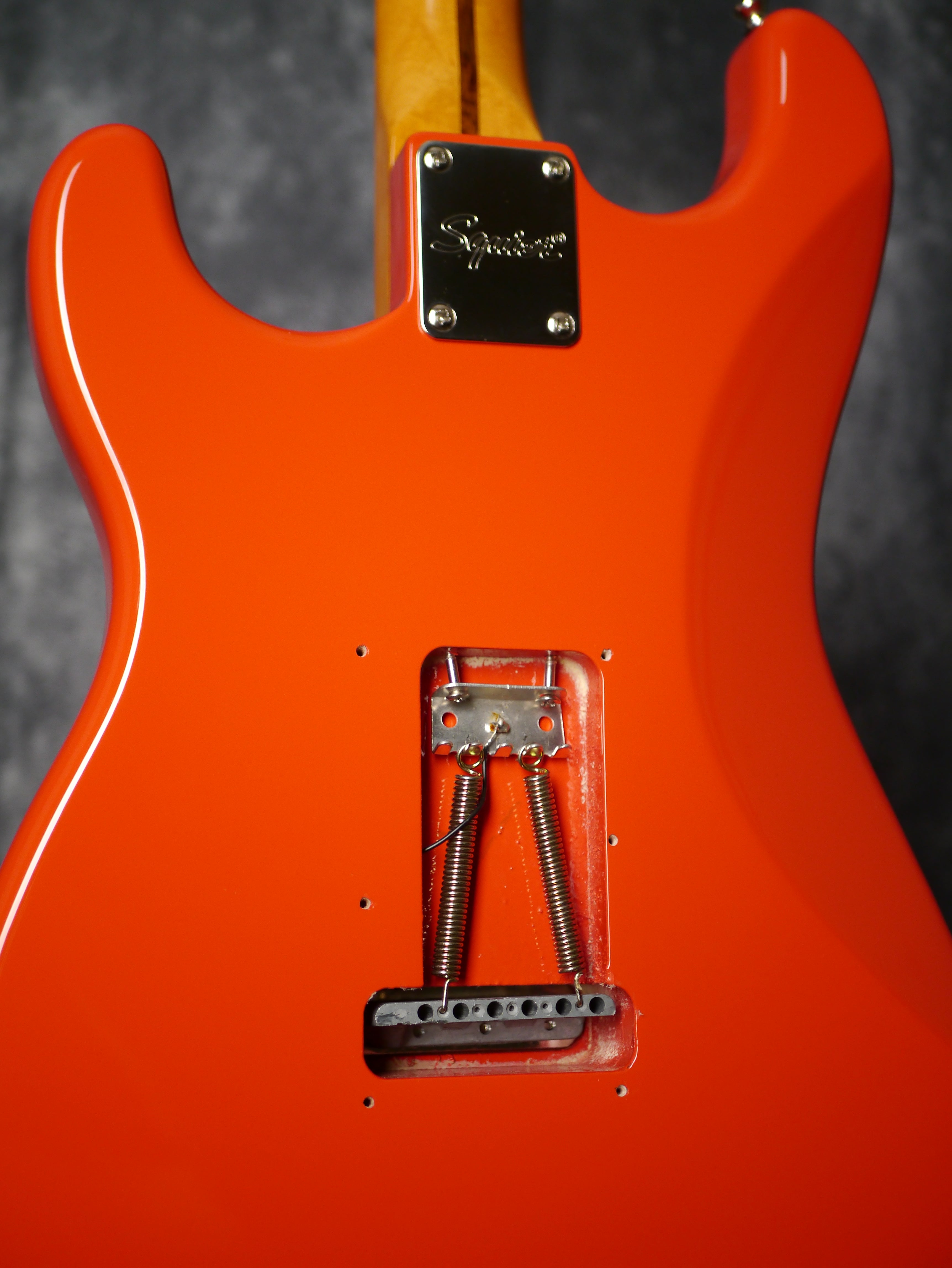 Squier Classic Vibe '50s Stratocaster – Fiesta Red Hot Rail Bridge PU.