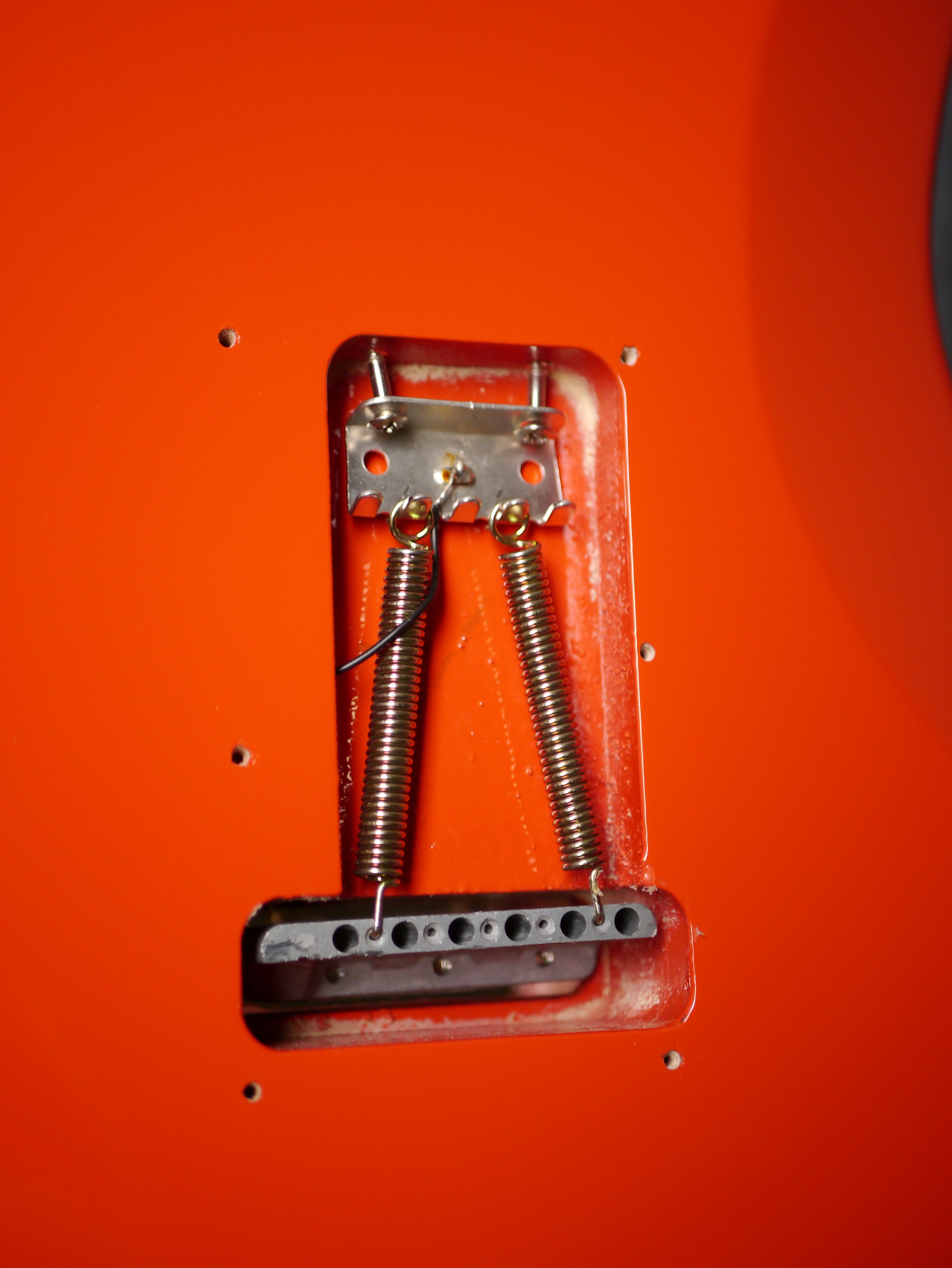 Squier Classic Vibe '50s Stratocaster – Fiesta Red Hot Rail Bridge PU.