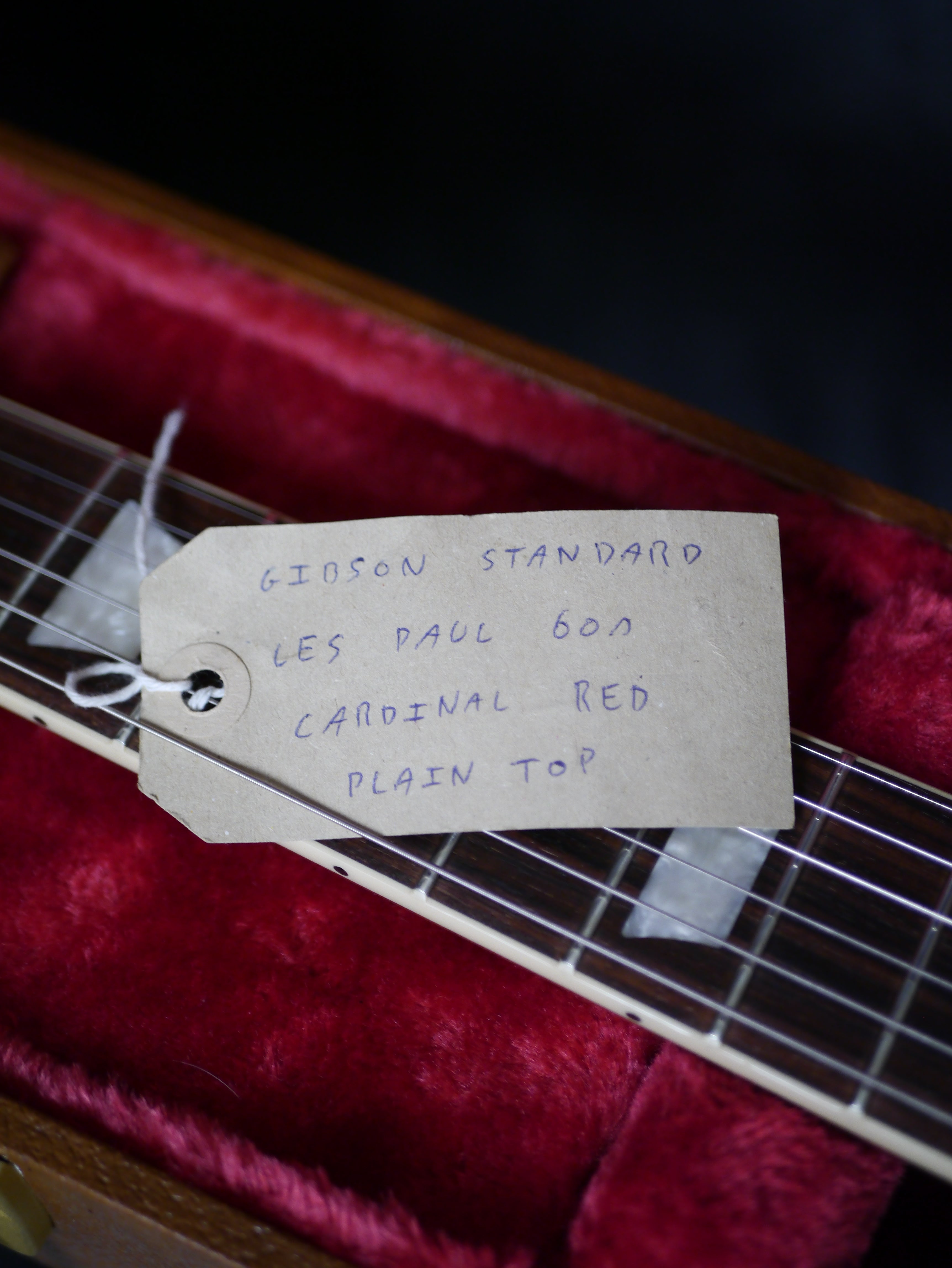 Gibson Les Paul Standard 60s Plain Top – Cardinal Red