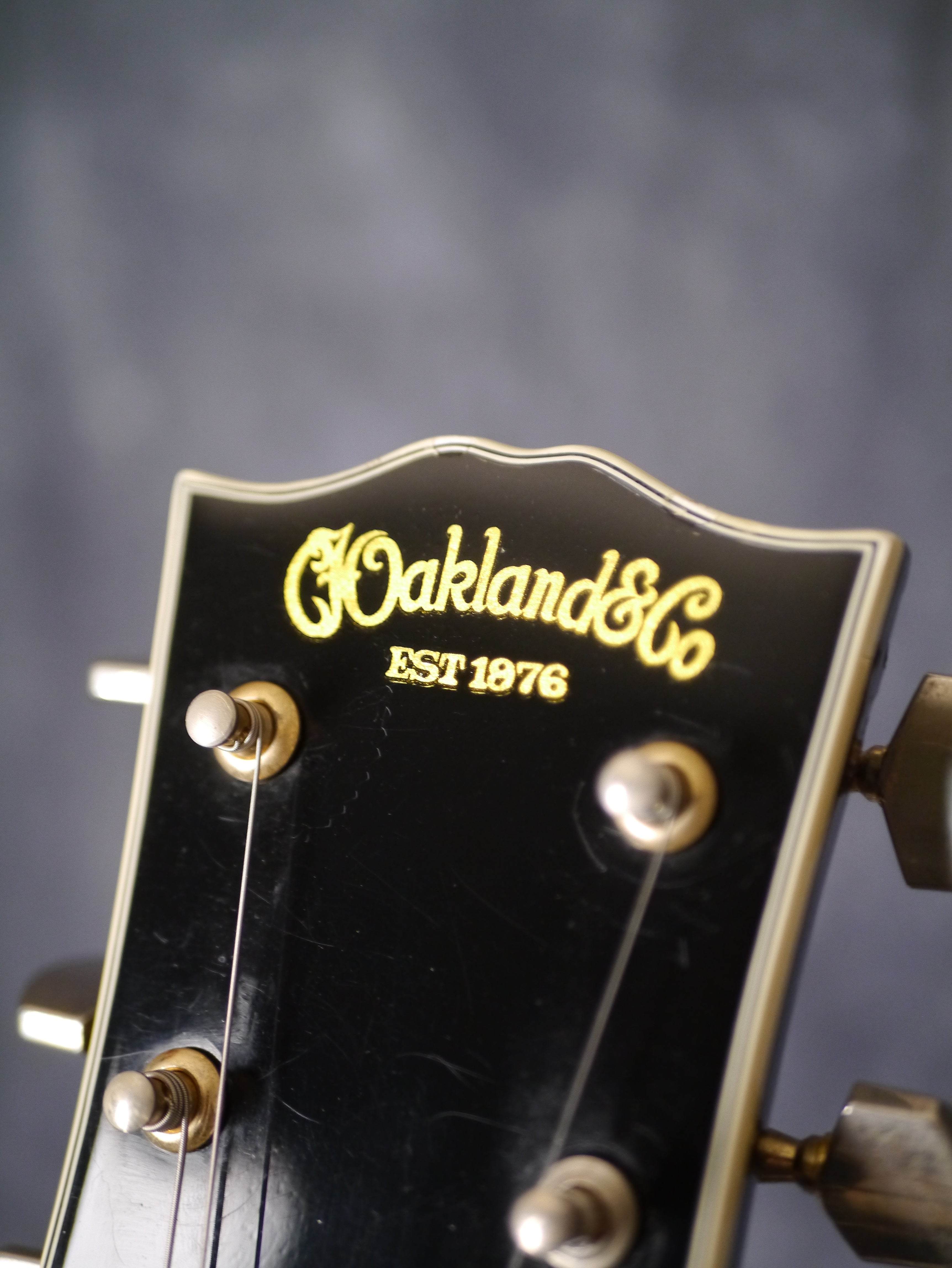 Oakland & Co. Custom LP – Black · Made in Japan · Vintage 1970s